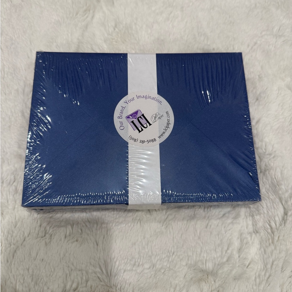 Metallic Blue Envelope Bundle - Picture 2 of 4